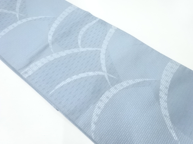 川島織物製　芝草模様織出し袋帯